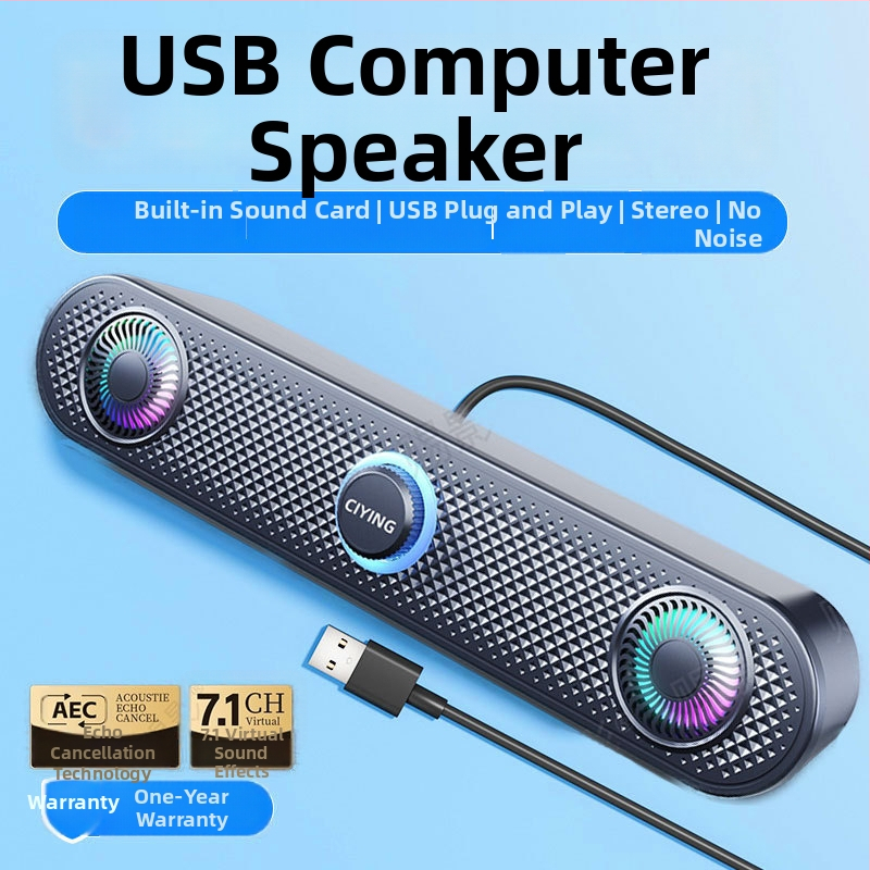 Shadow USB/Bluetooth 5.3 počítačové reproduktory 2.0, stereo, 6W výstup, 40 Hz–20 kHz