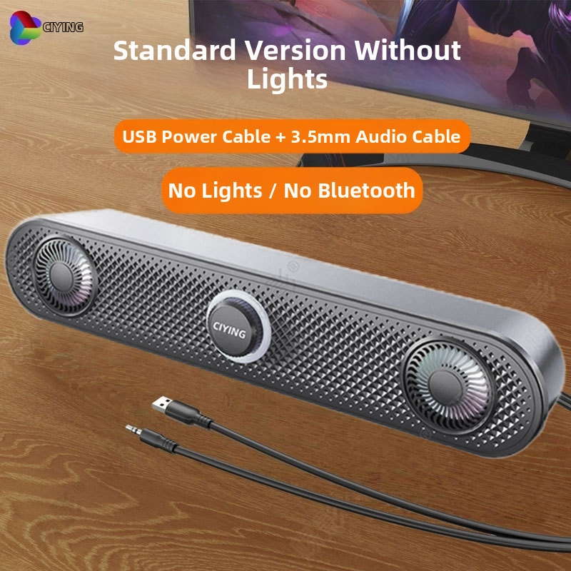 Shadow USB/Bluetooth 5.3 počítačové reproduktory 2.0, stereo, 6W výstup, 40 Hz–20 kHz