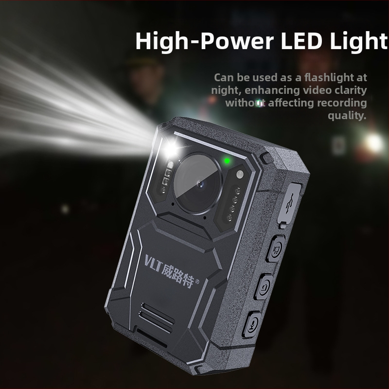 Profesionálna telesná kamera s nočným videním, 10x optický zoom, 1440P video, záznam s klipom