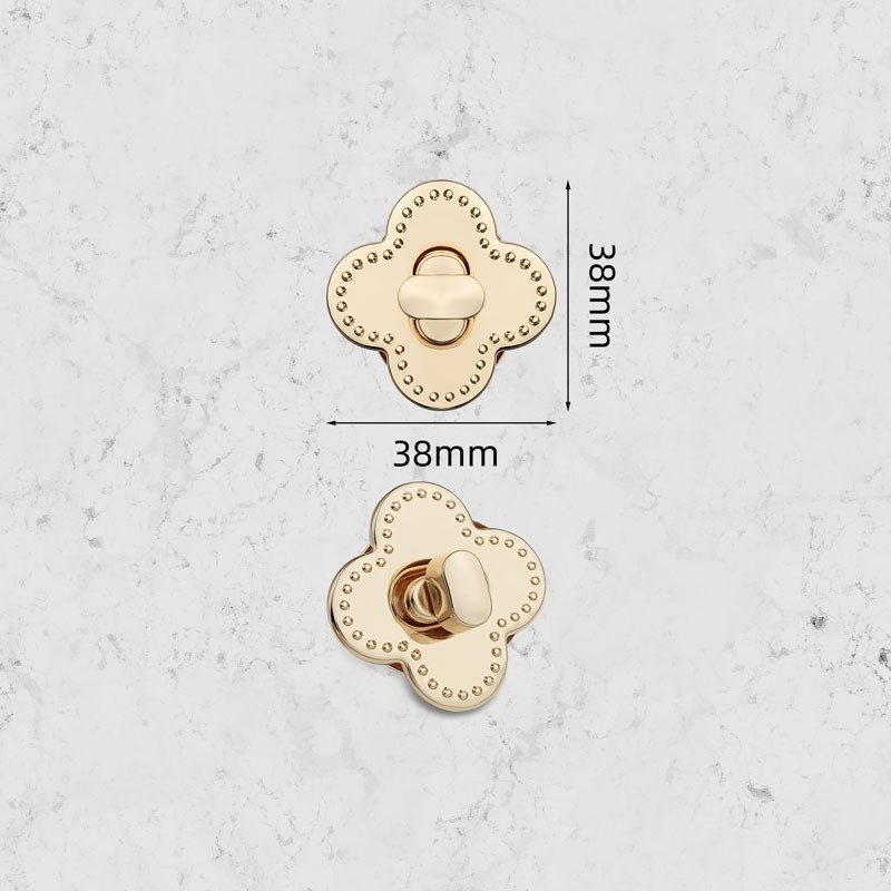 Κούμπωμα τσάντας Twist Lock – Μεταλλικό, DIY, με ελατήριο, περιστρεφόμενο, κυκλικό/ωοειδές, κουμπί δαχτυλιδιού