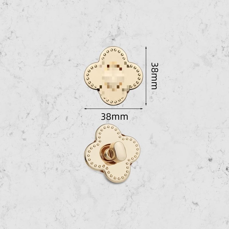 Κούμπωμα τσάντας Twist Lock – Μεταλλικό, DIY, με ελατήριο, περιστρεφόμενο, κυκλικό/ωοειδές, κουμπί δαχτυλιδιού