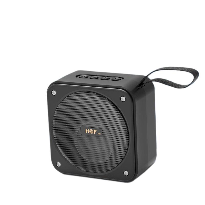Boxă Bluetooth cu subwoofer, pentru exterior, compactă pătrată mini, 100 Hz–20 kHz, SNR ≥70 dB, IPX7, fără baterie încorporată