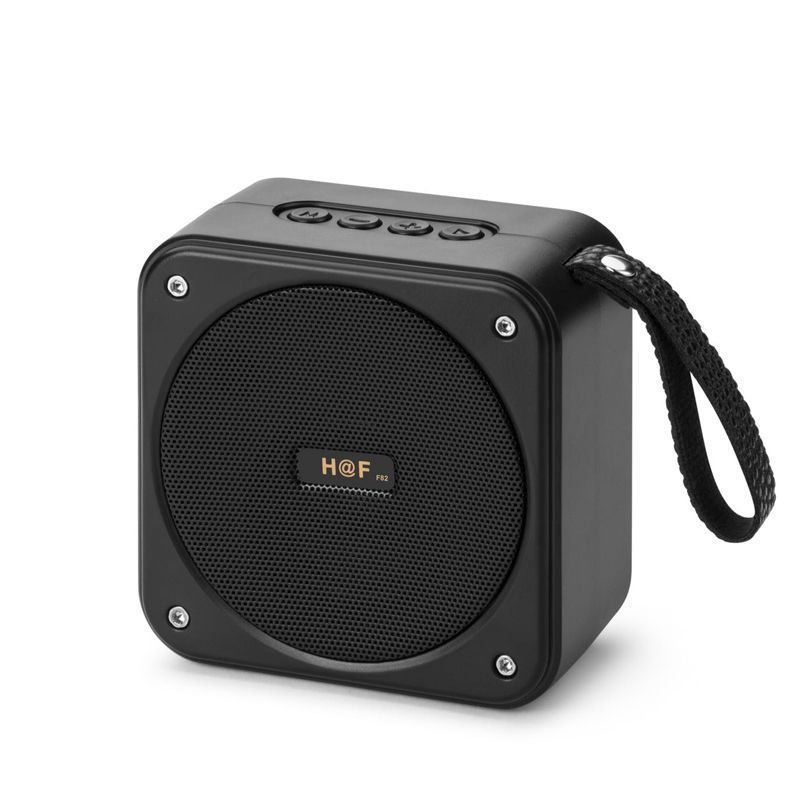 Boxă Bluetooth cu subwoofer, pentru exterior, compactă pătrată mini, 100 Hz–20 kHz, SNR ≥70 dB, IPX7, fără baterie încorporată
