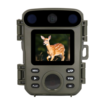 Kamera za divlje životinje, pokretanje na 20 m, infracrveno noćno vidno do 15 m, IP66 vodootporna, 1080P video, 32MP fotografije, USB-C, 2.0-inčni LCD