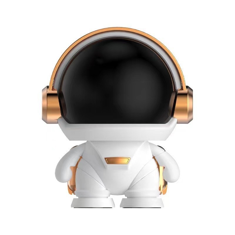 Bežični Bluetooth zvučnik s dizajnom astronauta, kompaktni mini desktop zvučnik, Bluetooth 5.0, ugrađena baterija 4000–6000 mAh, frekvencijski raspon 40 Hz–20 kHz, SNR ≥70 dB, domet 30 m