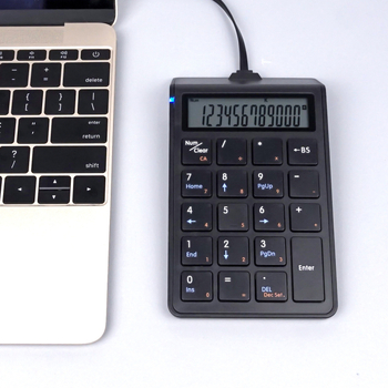 Numerička tipkovnica s 19 tipkami, USB sučelje, Plug‑and‑Play kompatibilnost, pozadinsko osvjetljenje, vodootporna