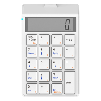 Numerička tipkovnica s 19 tipkami, USB sučelje, Plug‑and‑Play kompatibilnost, pozadinsko osvjetljenje, vodootporna
