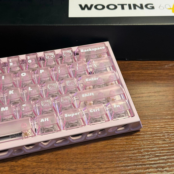Wei Liao set kapica za tipke za numeričku tipkovnicu – prozirni PC, vodootporni, univerzalna kompatibilnost, do 87 tipki