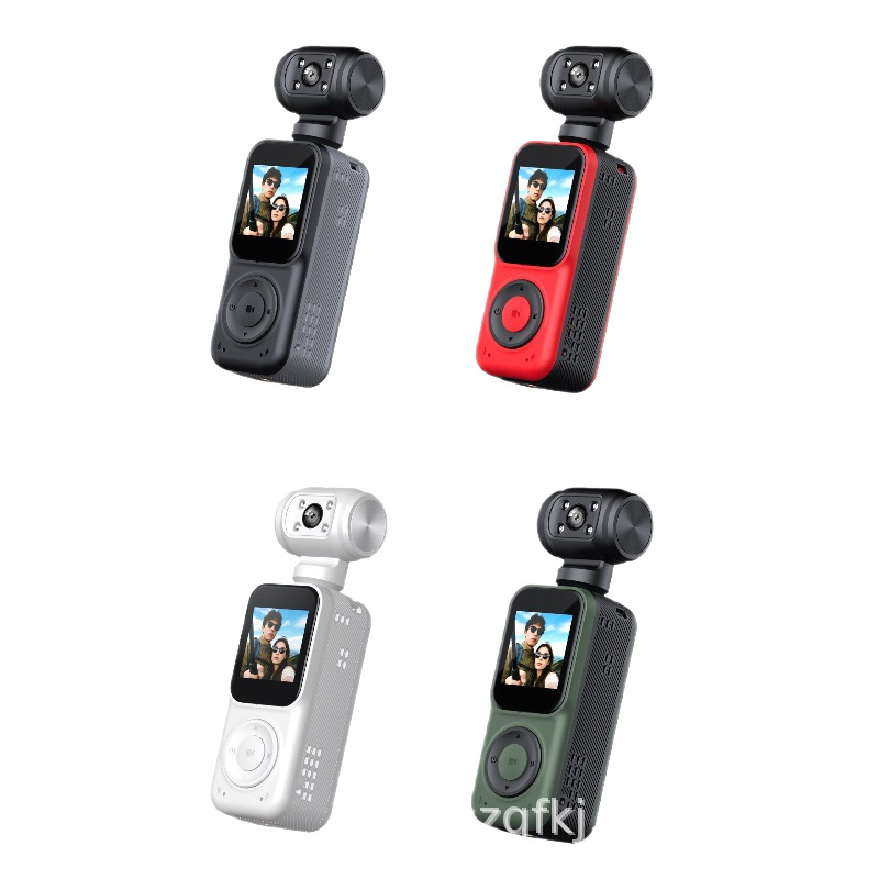 Cameră de acțiune portabilă 2K cu stabilizare electronică a imaginii, vizionare pe timp de noapte, ecran LCD de 1,5 inchi, suport microSD