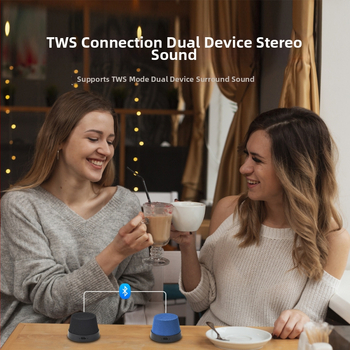Boxă Bluetooth magnetică, Bluetooth 5.3, 3W, răspuns în frecvență 100 Hz–20 kHz, IPX4 rezistență la apă, baterie încorporată 100–300 mAh