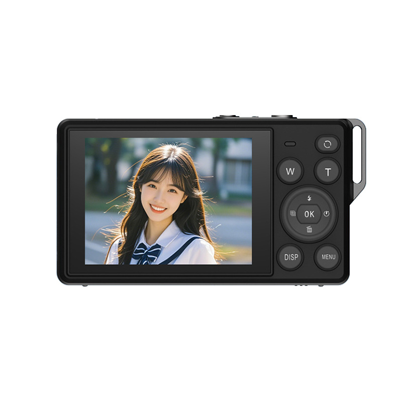 Cameră digitală pentru studenți cu senzor CMOS de 8 MP, zoom optic 18x, ecran LCD de 2,7 inch, video 1080p, Wi-Fi