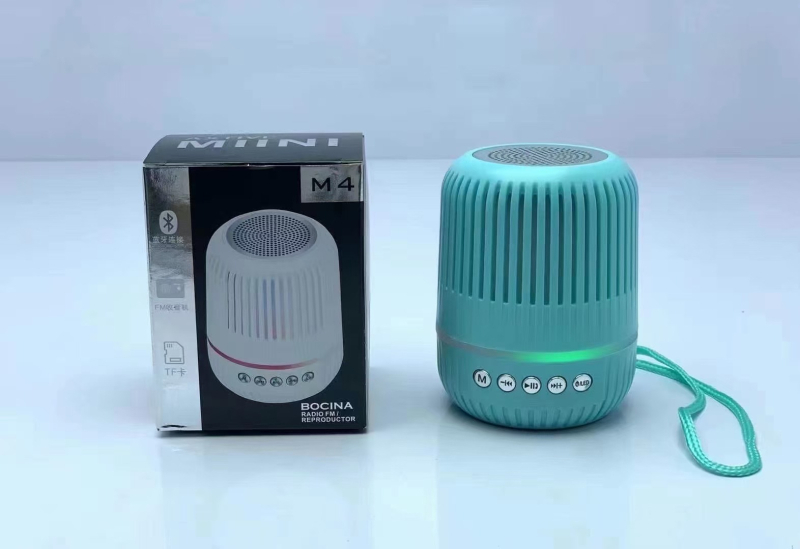 Boxă Bluetooth M4 Mini Inteligentă cu Subwoofer Încorporat, 5W, Bluetooth 5.0, 100Hz-20kHz, Baterie Încorporată 300-500mAh, Distanță 10m