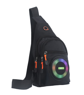 Višenamjenska torbica preko ramena s govornikom, integrirani subwoofer, Bluetooth 5.3, 10W, 52 mm zvučnik, 50 Hz–20 kHz, SNR ≥85 dB