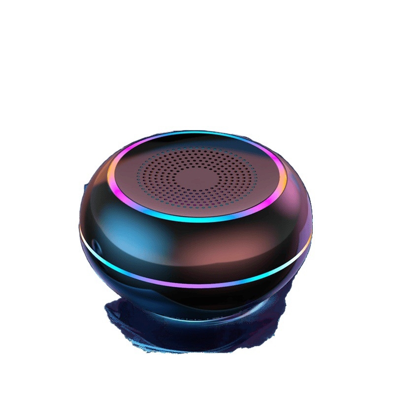 AI Pametni Bežični Bluetooth Mini Zvučnik sa Subwooferom, Prijenosno Aluminijsko Kućište, Ugrađena Baterija, MicroSD Utor, Hands-free Pozivi