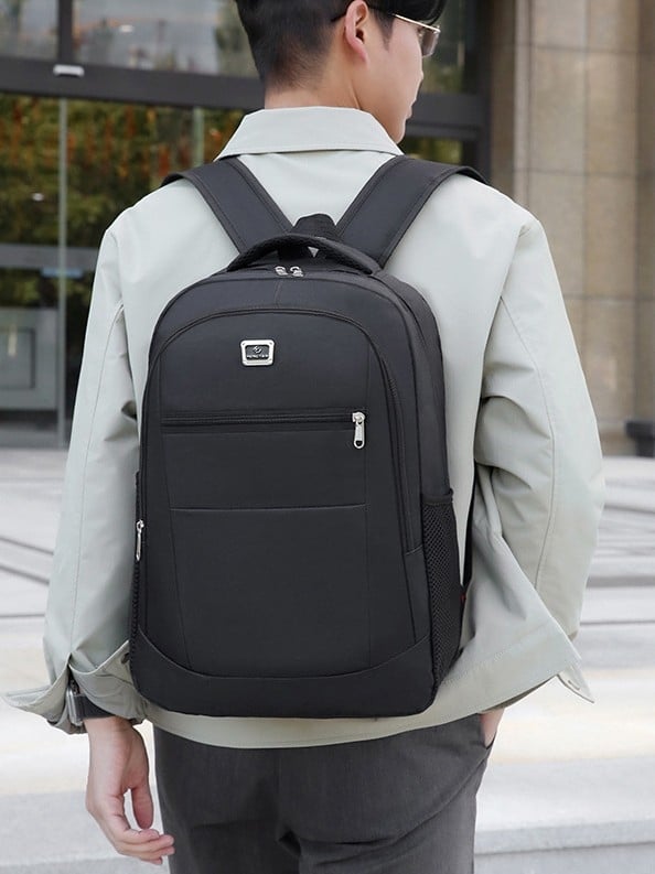 Rucsac cu Capacitate Mare pentru Călătorii Casual – Unisex, Material Oxford, Stil de Afaceri/Navetă, 20–35L