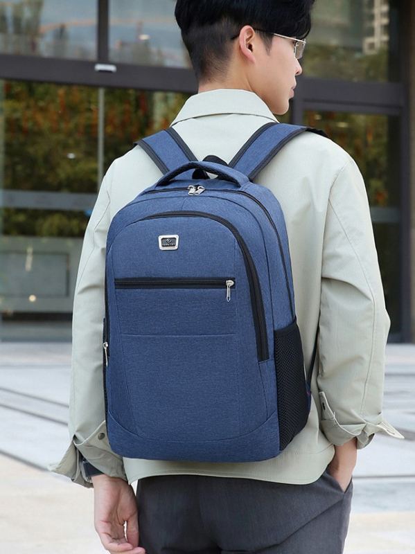 Rucsac cu Capacitate Mare pentru Călătorii Casual – Unisex, Material Oxford, Stil de Afaceri/Navetă, 20–35L