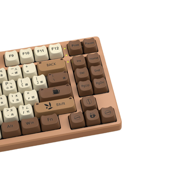 Set capace taste MOA pentru tastatură mecanică Cross-axis, 141 taste, material BPT, fără iluminare, suportă personalizare