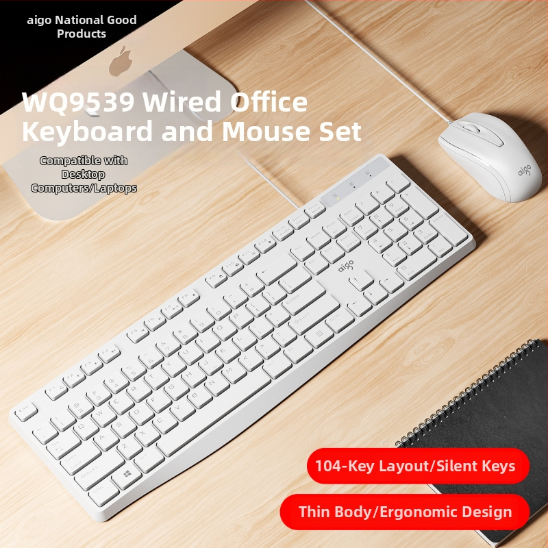 Sada Patriot klávesnice a myši, model 9520, 108 kláves, káblové USB pripojenie, silikónový materiál, technológia tlačidiel X architektúra