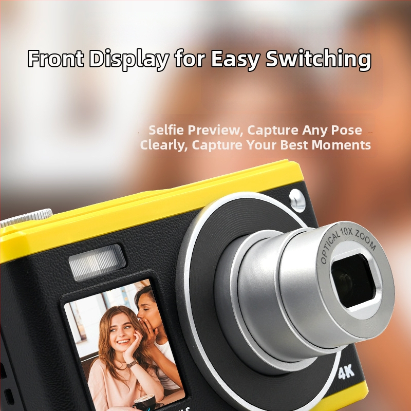 AC09D cameră digitală compactă cu senzor CMOS 1/2.3-inch, 8 MP, zoom optic 10x, rezoluție maximă 3600x2400