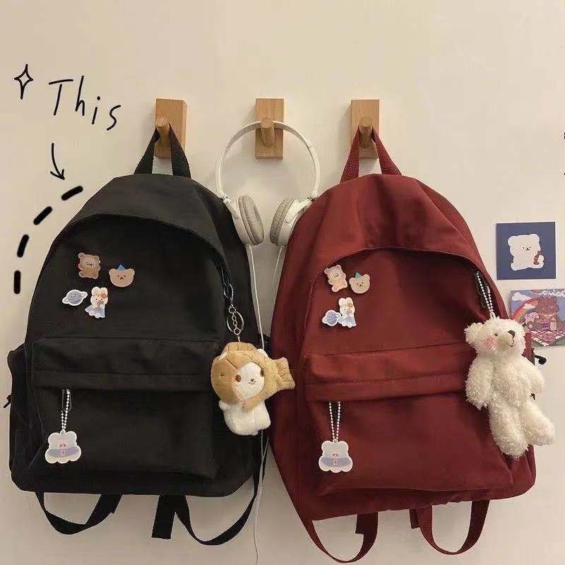 Unisex nylon ruksak – prozračan stražnji panel, kapacitet ispod 20 L, kompatibilan s 10-inčnim prijenosnim računalom
