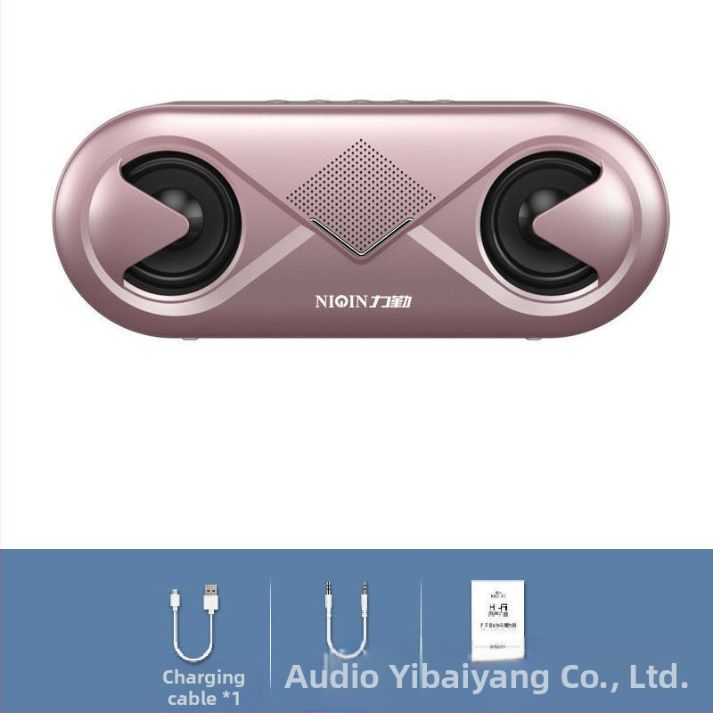 Liqin S6 Bežični Bluetooth zvučnik, 2 zvučnika, IPX9 vodootporan, Bluetooth 5.0, 100Hz-20kHz, Ugrađena baterija