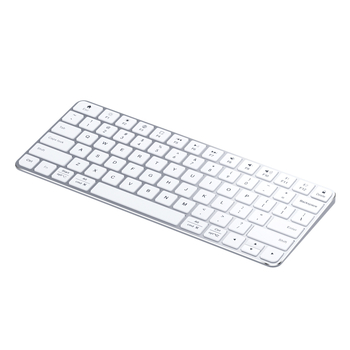Bluetooth tipkovnica s bežičnim punjenjem, 78 tipki, tijelo od aluminijske legure/plastike, vodootporna, povezuje se s dva uređaja, kompatibilna s laptopima