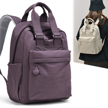 Rucsac unisex din nylon, impermeabil, capacitate sub 20 L, încăpător pentru laptop de 12 inch, destinat călătoriilor de recreere