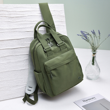 Rucsac unisex din nylon, impermeabil, capacitate sub 20 L, încăpător pentru laptop de 12 inch, destinat călătoriilor de recreere