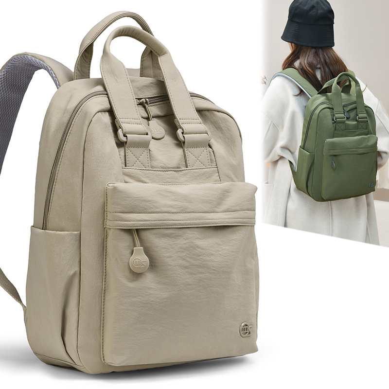 Rucsac unisex din nylon, impermeabil, capacitate sub 20 L, încăpător pentru laptop de 12 inch, destinat călătoriilor de recreere