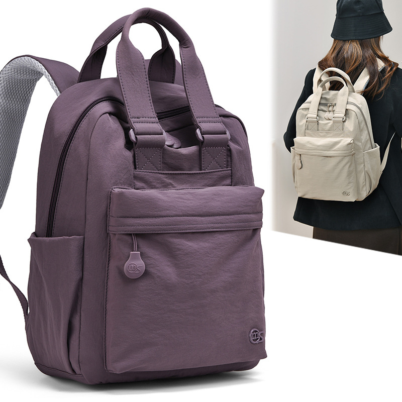 Rucsac unisex din nylon, impermeabil, capacitate sub 20 L, încăpător pentru laptop de 12 inch, destinat călătoriilor de recreere