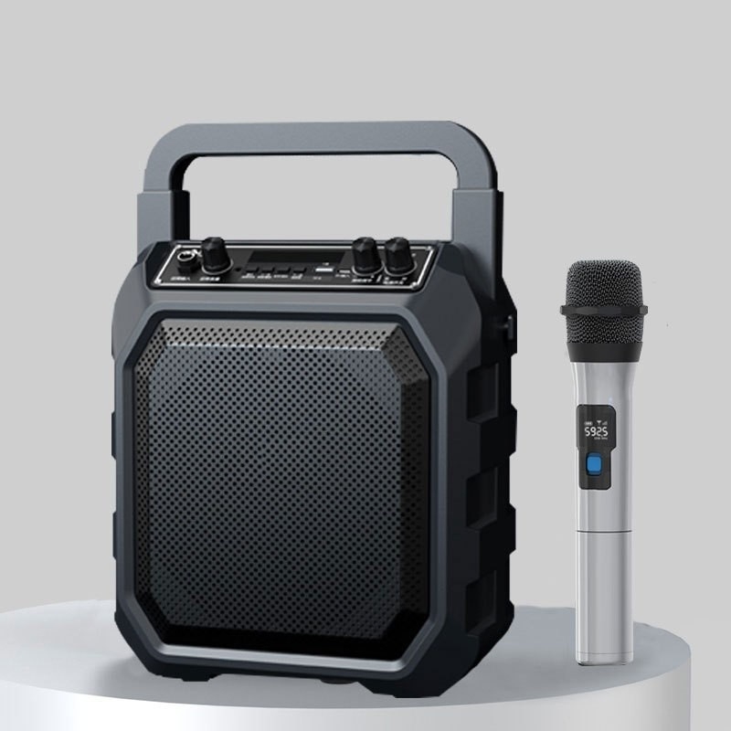 Boxă portabilă Bluetooth pentru dans pătrat, sunet de înaltă calitate, 10W, 100Hz-20kHz, Bluetooth 5.0, baterie încorporată 1000-1200mAh, rază de acțiune până la 10m