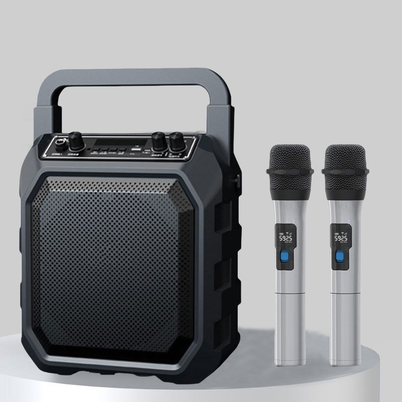 Boxă portabilă Bluetooth pentru dans pătrat, sunet de înaltă calitate, 10W, 100Hz-20kHz, Bluetooth 5.0, baterie încorporată 1000-1200mAh, rază de acțiune până la 10m