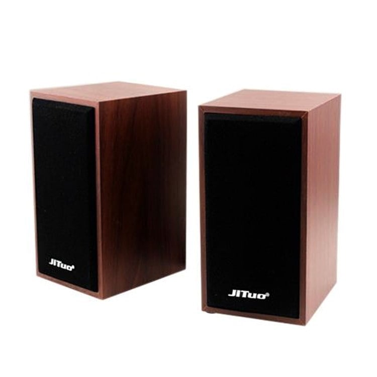 Boxă mini din lemn pentru laptop, cu subwoofer, model 2801, brand Technical tuo