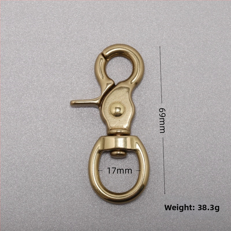 Varinis apskrito pagrindo spaustukas 5013b kuprinėms, lagaminams ir šunų pavadėliams - Jim Hardware, Pavasaris 2025