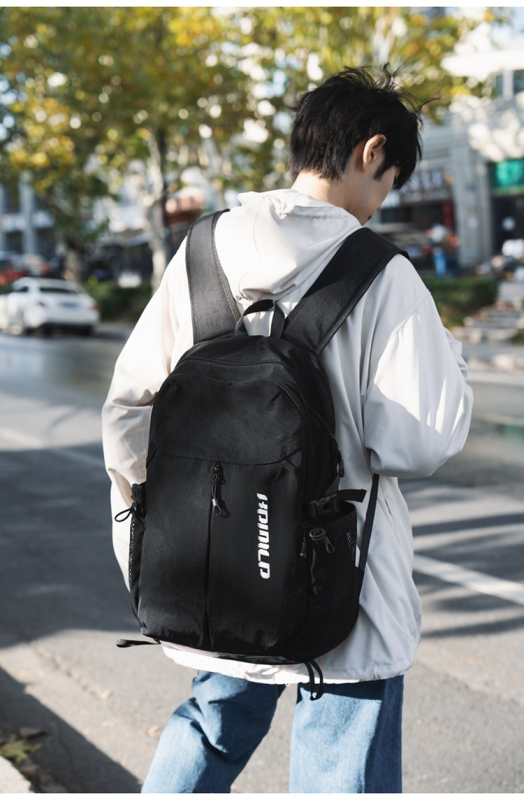 Rucsac ușor în stil japonez, unisex, capacitate 20–35 L, nailon, buzunar pentru laptop de 16 inci