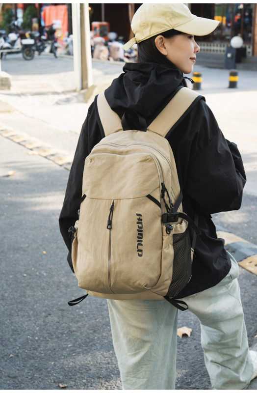 Rucsac ușor în stil japonez, unisex, capacitate 20–35 L, nailon, buzunar pentru laptop de 16 inci