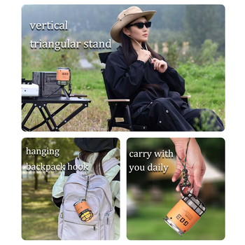 Difuzor Bluetooth portabil pentru exterior cu slot pentru card și iluminare RGB, carcasă din aliaj de aluminiu, baterie încorporată; Bluetooth 5.3, 5W, 100 Hz–20 kHz, SNR ≥75 dB