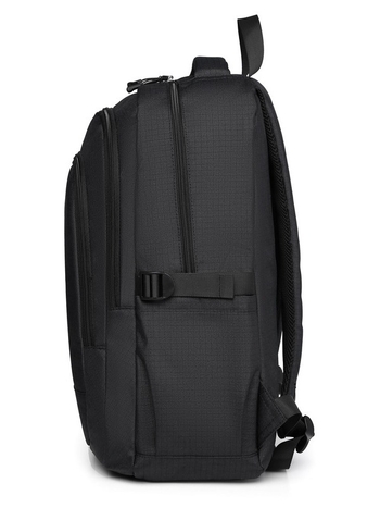 Rucsac unisex pentru laptop de 14 inch, poliester, model carouri, stil stradal, capacitate sub 20 L