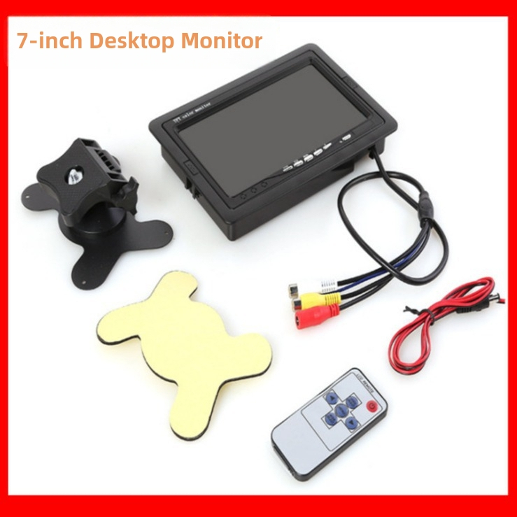 Auto LCD monitor, mudel FL-7AHDTS, eraldusvõime 1024x600 / 800x480, PAL/NTSC sisend, RGB 800x480 paneel