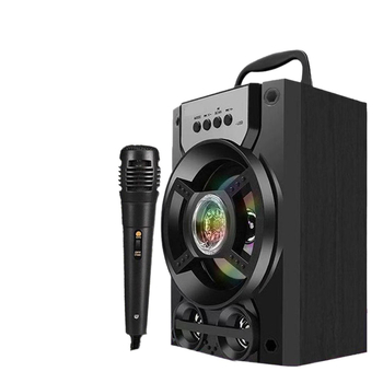 Boxă Bluetooth wireless – Outdoor portabil cu slot SD și radio, carcasă ABS, IPX7 rezistentă la apă, 100 Hz–20 kHz