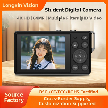 HDKING DC81V Cameră cu card - 4K/30fps, Zoom optic 16x, senzor CCD 1/1.8", 24MP, Obiectiv Periscop