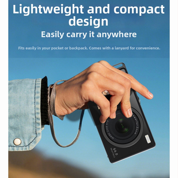 HDKING DC81V Cameră cu card - 4K/30fps, Zoom optic 16x, senzor CCD 1/1.8", 24MP, Obiectiv Periscop