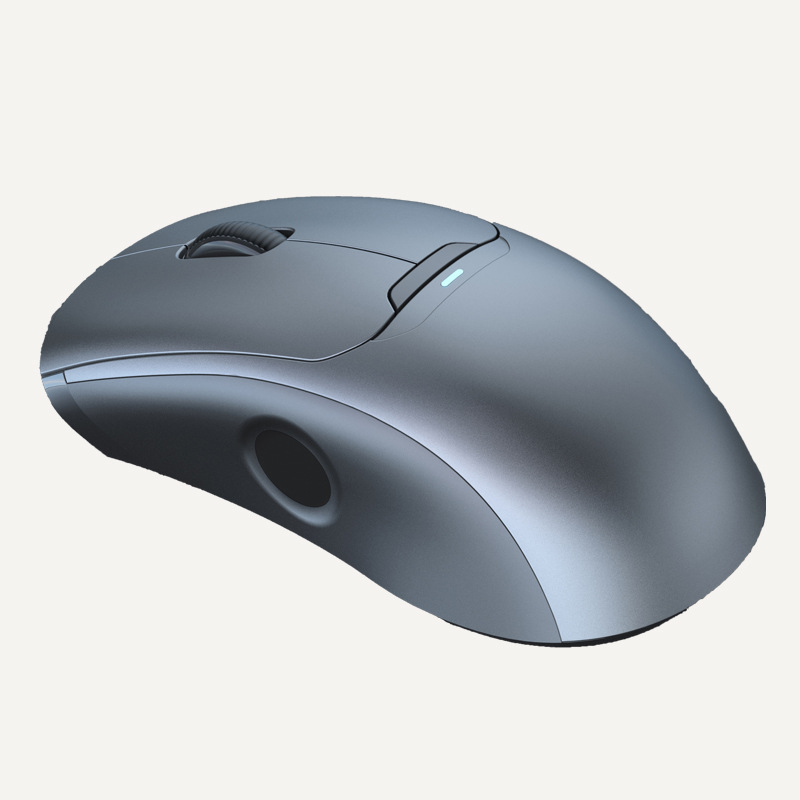 3 režīmu bezvadu pirksta nospieduma pele Ft108 — Bluetooth, 2500 DPI, darbības diapazons 10 m, svars 96 g, ergonomisks dizains