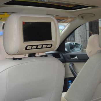 Monitor LCD pentru tetieră auto DL-HM715, TFT-LCD, rezoluție 800x480, intrare CVBS, compatibilitate universală