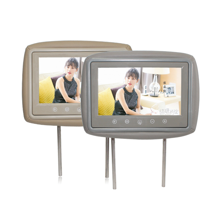 Display pentru tetieră auto cu buton tactil, ecran HD digital, model YG-918A, 2 intrări, PAL/NTSC