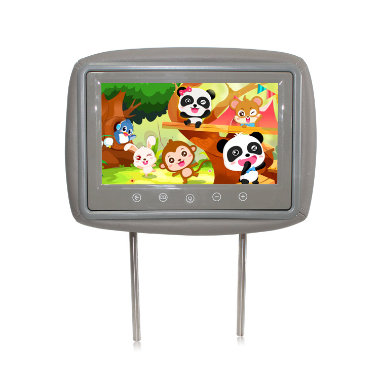 Display pentru tetieră auto cu buton tactil, ecran HD digital, model YG-918A, 2 intrări, PAL/NTSC