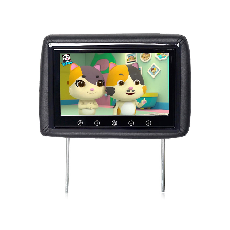 Display pentru tetieră auto cu buton tactil, ecran HD digital, model YG-918A, 2 intrări, PAL/NTSC