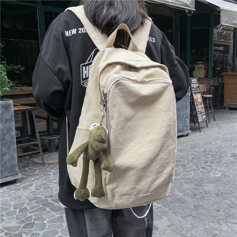 Rucsac din pânză, unisex, 20–35 L, laptop de 16 inch, bretele cu pernă de aer, căptușeală din poliester