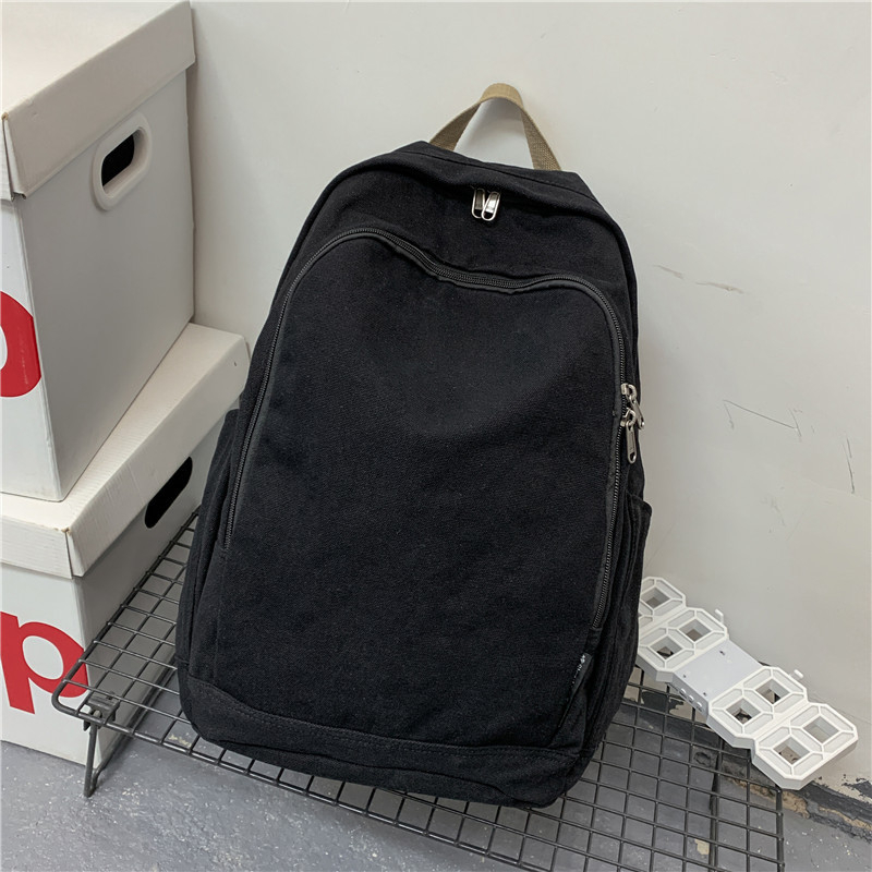 Rucsac din pânză, unisex, 20–35 L, laptop de 16 inch, bretele cu pernă de aer, căptușeală din poliester