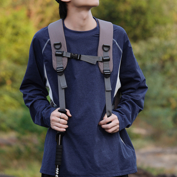 Ruksak za outdoor sport, unisex; najlon; kapacitet 20–35L; remen s zračnim jastukom; gradska jednostavnost